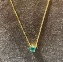 Emerald – OV 925 Silver Bracelet –0